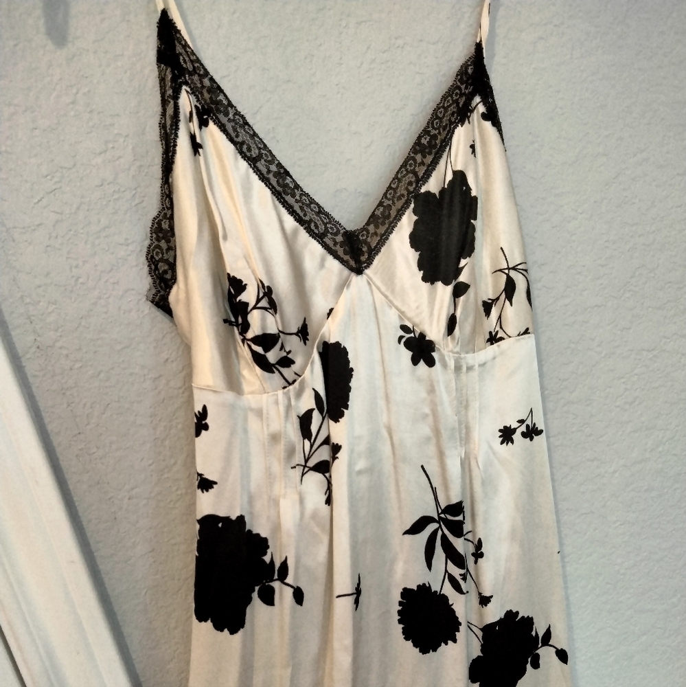 Topshop lace slip midi dress - Picture 6 of 9